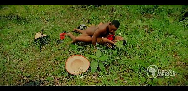  Bbw Ebony fulani teen get fucked by Farmer right in his banger farm - hot sex